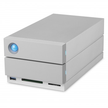 LaCie 2big Dock Thunderbolt 3, Unidad de disco duro, 20000 GB, Unidad de disco duro, Escritorio, Gri STGB20000400