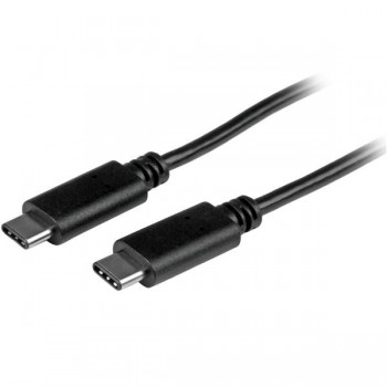 StarTech.com Cable USB-C de 1 metro - Tipo C Macho   Macho - Negro USB2CC1M