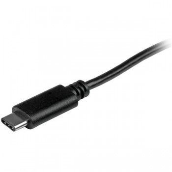 StarTech.com Cable USB-C de 1 metro - Tipo C Macho   Macho - Negro USB2CC1M