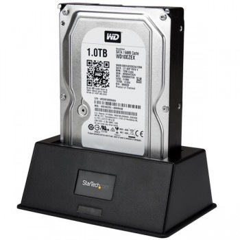 StarTech.com Estación de Acoplamiento USB 3.0 UASP para Conexión de Disco Duro SSD - Docking Station SDOCKU33BV