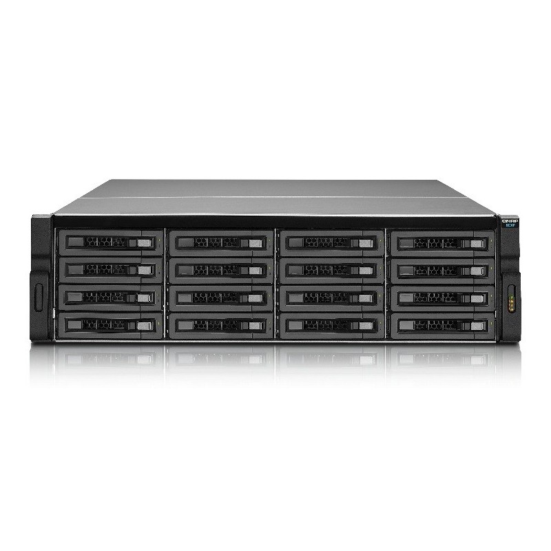 QNAP REXP-1620U-RP, Unidad de disco duro, SSD, 1216 TB, Serial ATA II, Serial ATA III, 2.5 3.5", 0, 