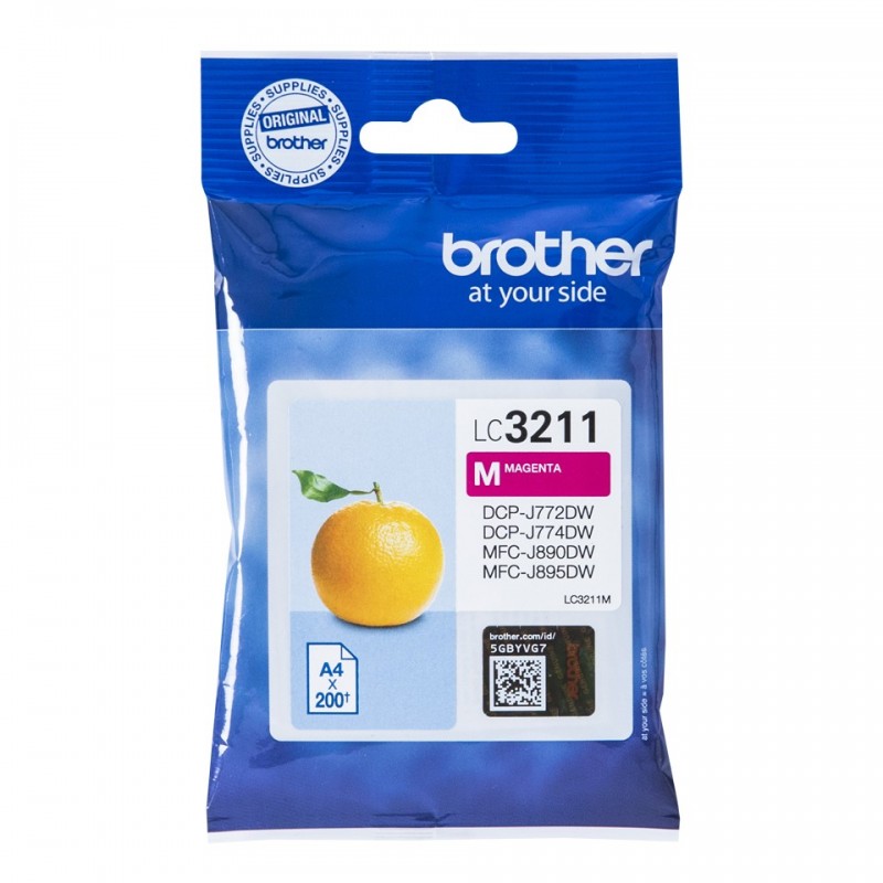 Brother LC-3211M LC-3211 Magenta LC3211M