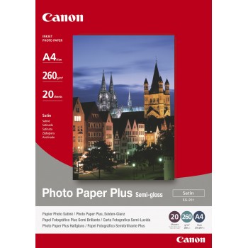 Canon Photo Paper Plus SG-201 - Papel fotográfico  1686B021