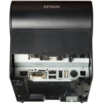 Epson TM-T88VI-iHub, Térmico, POS printer, 1,41 x 3,93 mm, 18 carácteres por pulgada, 58   80, 350 m C31CE94751