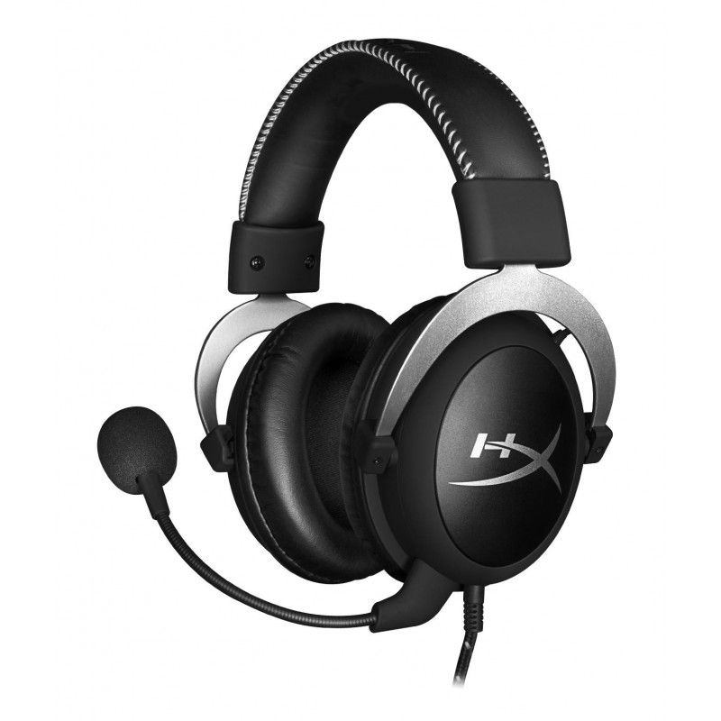 Kingston Technology Cloud Pro Circumaural Binaurale Black,Silver HX-HSCL-SR NA