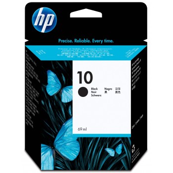 Cartucho de tinta original HP 10 negro C4844A
