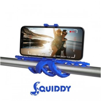 Celly Squiddy, Smartphone Action camera, 6 pata(s), 20 cm, Azul, Silicona, 200 mm SQUIDDYBL