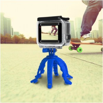 Celly Squiddy, Smartphone Action camera, 6 pata(s), 20 cm, Azul, Silicona, 200 mm SQUIDDYBL