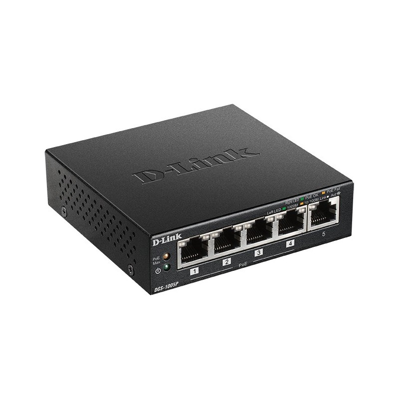 D-Link DGS-1005P 5 puertos RJ-45 DGS-1005P
