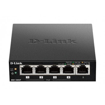 D-Link DGS-1005P 5 puertos RJ-45 DGS-1005P