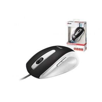 Trust EasyClick Mouse ratón USB Óptico 1000 DPI 16535