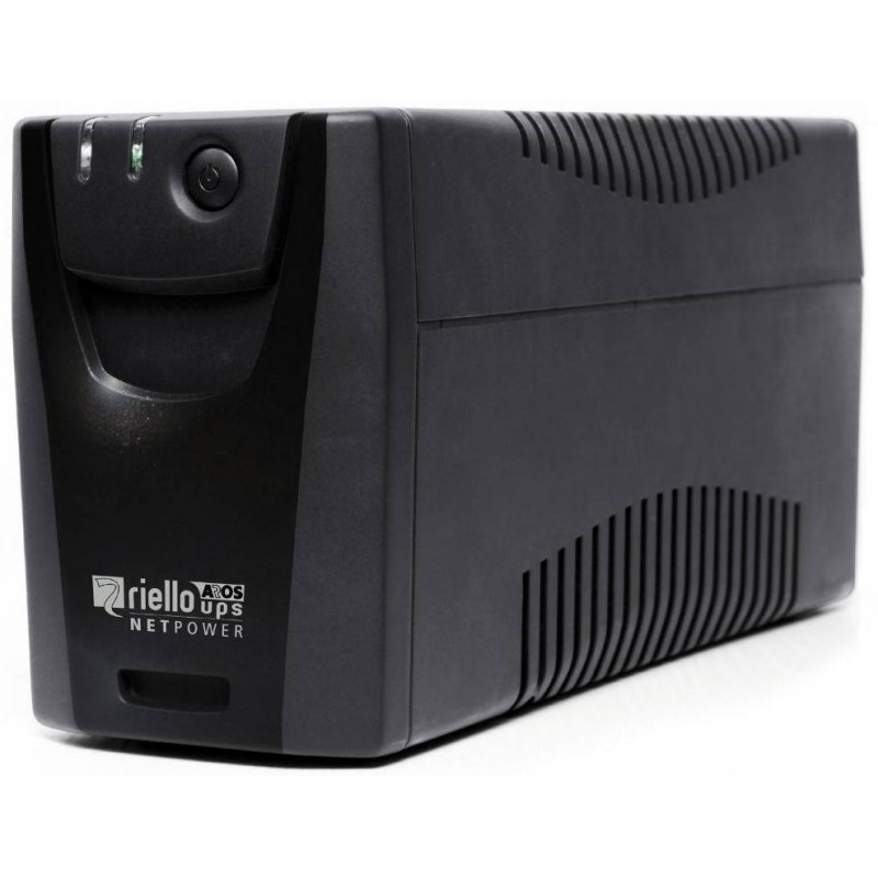 Riello UPS Net Power NPW 800 - UPS - CA 220 230 240 V - 480 vatios - 800 VA - USB - 4 conector(es) d