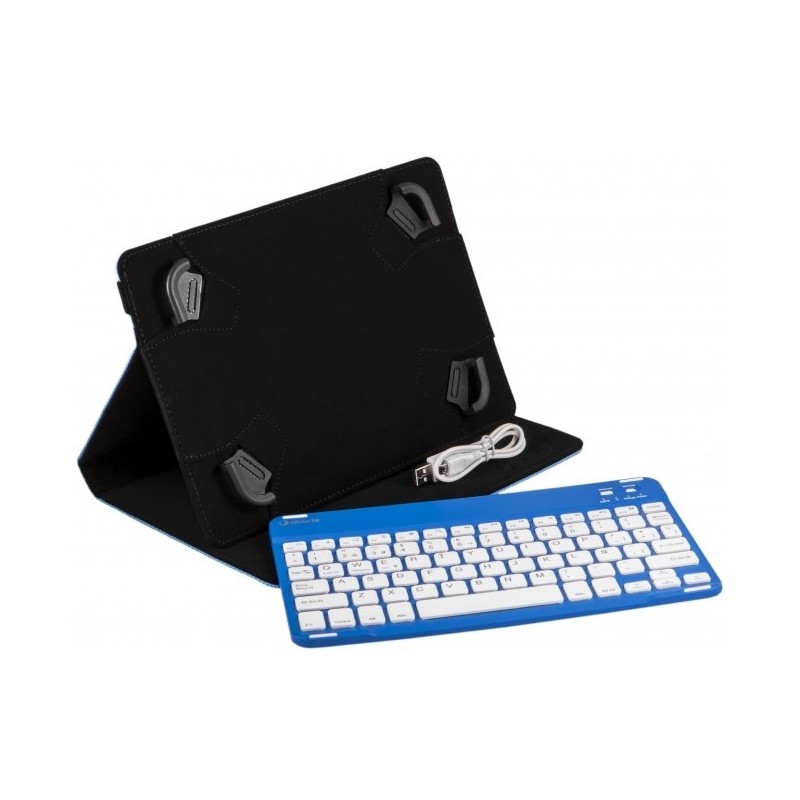SilverHT Funda Universal Gripcase + Teclado (9`` - 10.1``) Bluetooth v3.1 19142