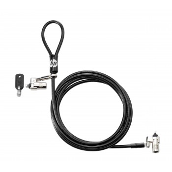 HP Bloqueo de cable con llave de doble cabezal de  T1A64AA