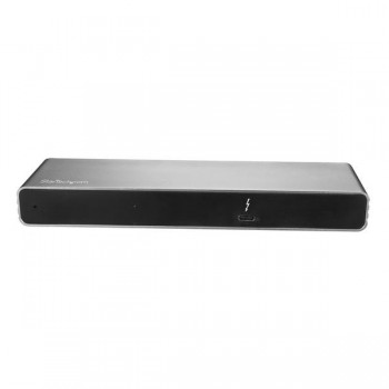 StarTech.com Docking Station Thunderbolt 3 con Vídeo dual 4K y 85W de Entrega de Alimentación PD - M TB3DK2DHVUE