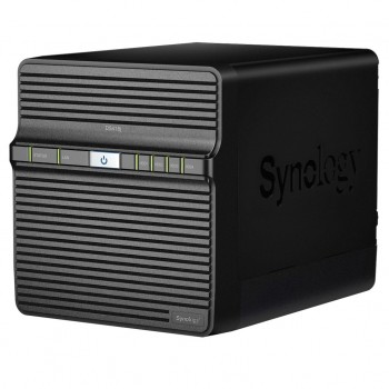 Synology DS418J, Unidad de disco duro, SSD, Serial ATA III, 2.5 3.5", 40 TB, 0, 1, 5, 6, 10, JBOD, F