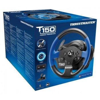 Thrustmaster Volante T150 PS3-PS4-PC Azul 4160628