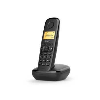 Gigaset A270, Teléfono DECT, Terminal inalámbrico, Altavoz, 80 entradas, Identificador de llamadas,  S30852-H2812-D201