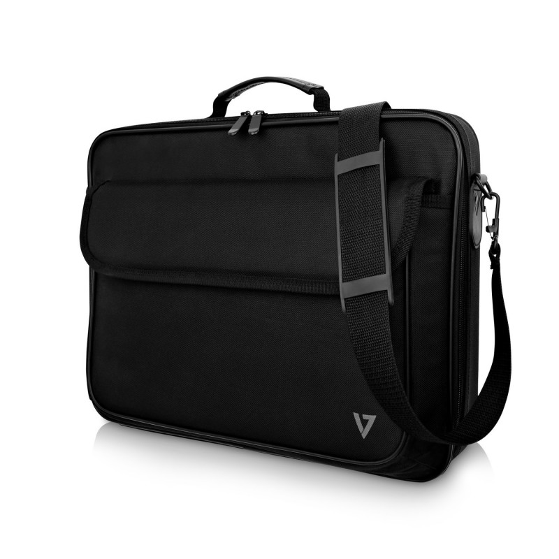 V7 Funda de transporte Essential 40,6 cm (16"), Maletín, 40,9 cm (16.1"), Tirante para hombro, 702 g CCK16-BLK-3E