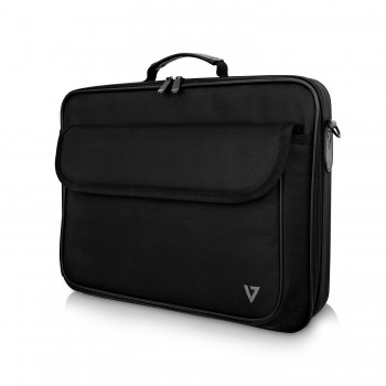 V7 Funda de transporte Essential 40,6 cm (16"), Maletín, 40,9 cm (16.1"), Tirante para hombro, 702 g CCK16-BLK-3E