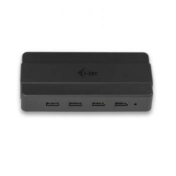 i-tec USB 3.0 Charging HUB, USB 3.0 (3.1 Gen 1) Type-B, USB 3.0 (3.1 Gen 1) Type-A, 5000 Mbit s, Neg U3HUB445