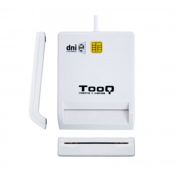 Tooq Lector de tarjetas DNIE usb 2.0 blanco TQR-210W
