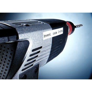 CINTA DYMO D1 19MM NEGRO BLANCO. S0720830