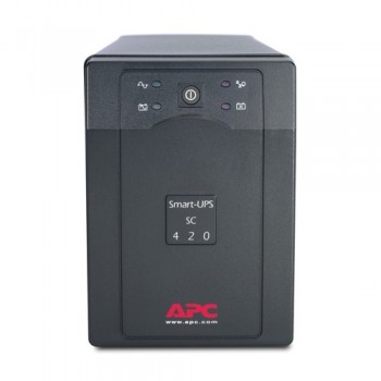 APC Smart-UPS, 420 VA, 260 W, 50 60, 320 J, 96,5%, C13 acoplador SC420I