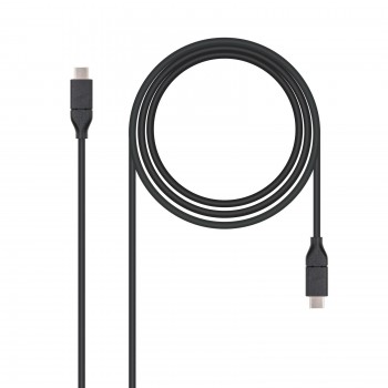 CABLE USB 3.1 GEN2 10GPS 3A, TIPO USB-C M-USB-C M  10.01.4101