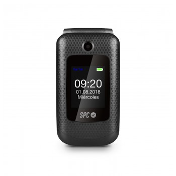 SPC Goliath, Concha, SIM doble, 7,11 cm (2.8"), Bluetooth, 800 mAh, Negro 2312N