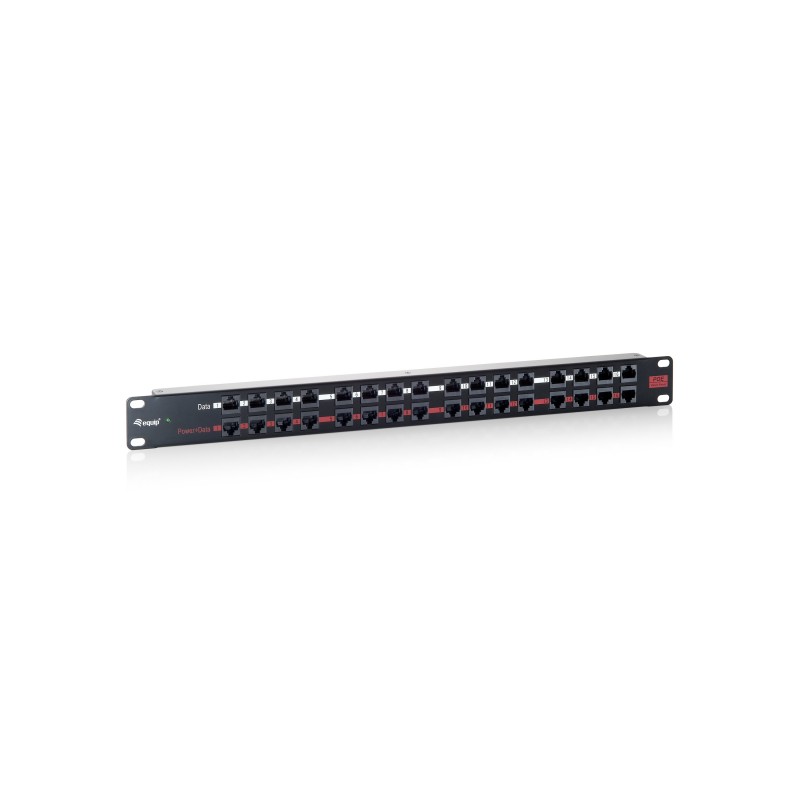 PATCH PANEL 19 16 PUERTOS PoE 1U (NO INCLUYE FUENTE DE ALIMENTACIÓN) 328116