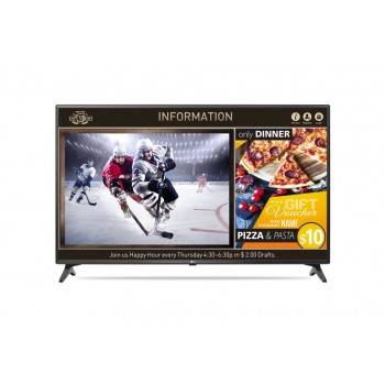 LG 43LV640S sector hotelero 109,2 cm (43") Full HD 400 cd   m² Negro 20 W 43LV640S.AEU