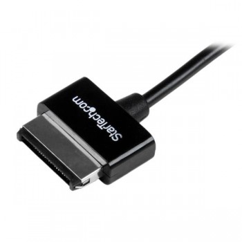 StarTech.com Cable OTG (On the Go) USB 2.0 para Asus Transformer Slider Pad Eee Tablet - Negro, ASUS ASDCOTG