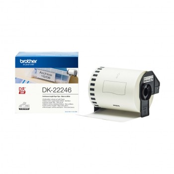 Brother DK-22246, Negro sobre blanco, DK, Negro, Blanco, Térmica directa, Brother, QL-1100, QL-1110N DK22246