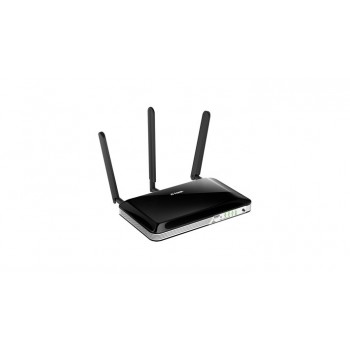 D-Link DWR-953 cableado 4 puertos RJ-45 10,100 Negro DWR-953