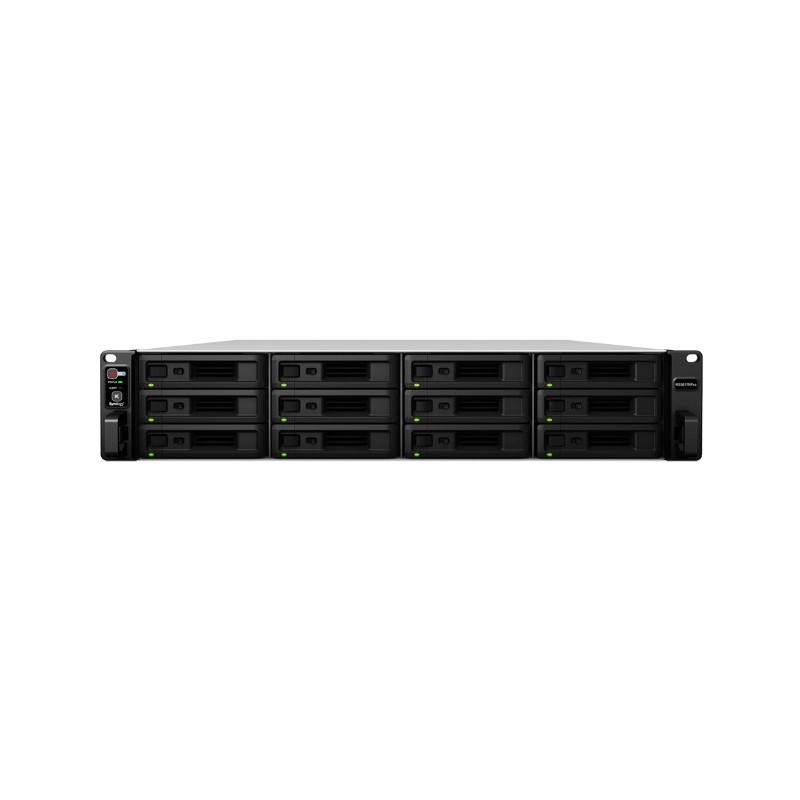 NAS RS3617RPXS 2U 12 BAY 2.4GHZ QC 4XGBE 2XUSB 3.0 8GB DDR4 INde synology