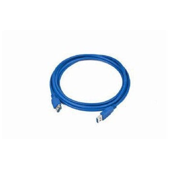 Gembird 3m USB 3.0 A M FM 3m USB A USB A Azul CCP-USB3-AMAF-10