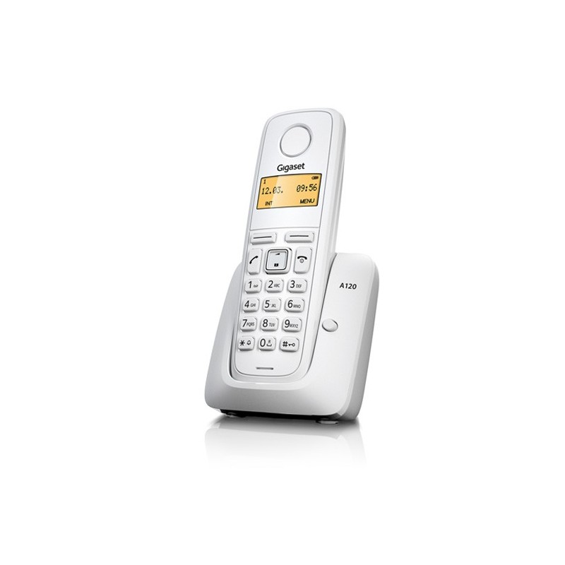 TELEFONO DECT GIGASET A120 BLANCO SI-A120W
