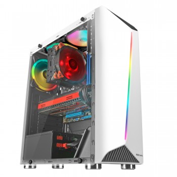 MARS GAMING MCXW Torre Black,White MCXW
