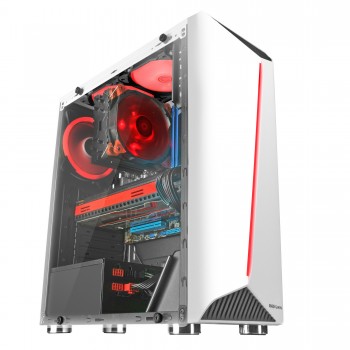 MARS GAMING MCXW Torre Black,White MCXW