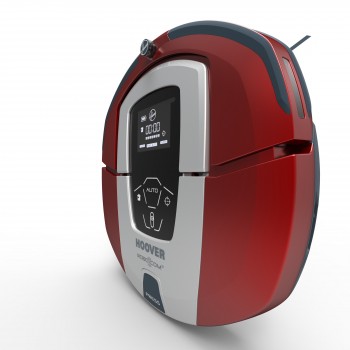 Hoover RBC040, Sin bolsa, Rojo, LCD, 1,5 h, Caja 39001440