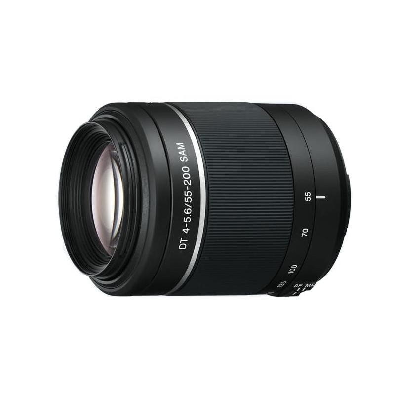 Sony DT 55–200 mm F4–5.6 SAM II lente de teléfonos móviles Negro SAL55200-2