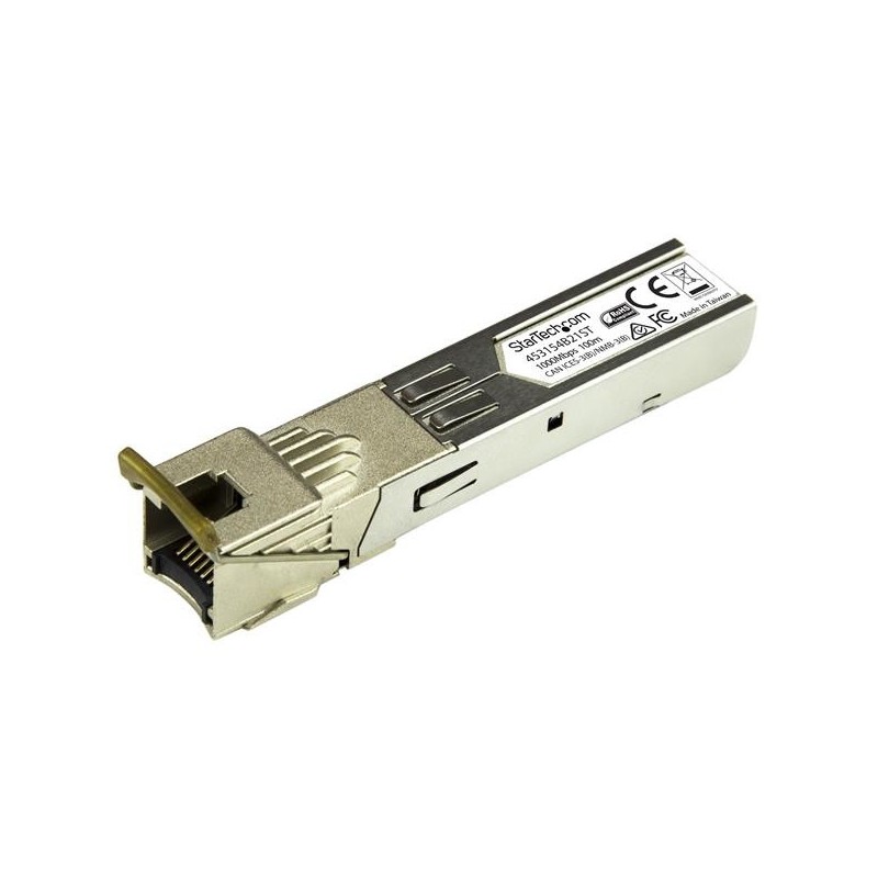 StarTech.com Módulo Transceptor de Fibra SFP compatible HP 453154-B21 - 1000Base-T 453154B21ST