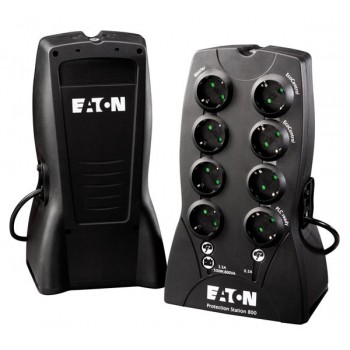 EATON 1631E cableado 3 puertos RJ-45 10,100,1000 Negro, Blanco 61082