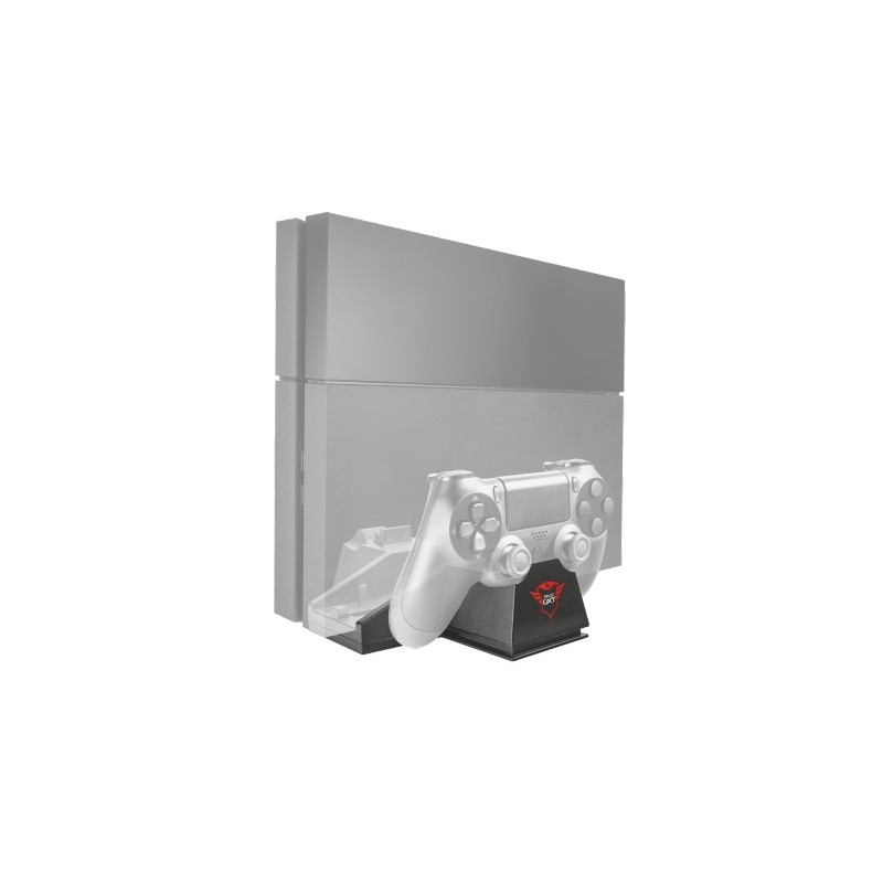 BASE DE CARGA TRUST GAMING GXT 702 VENTILADOR DE REFRIGERACIÓN, PEDESTAL Y BASE DE CARGA PARA 2 CONT 21013