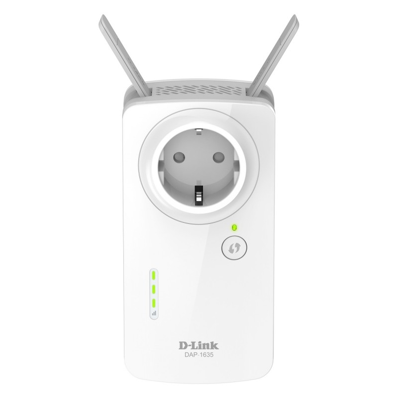D-Link DAP-1635 Network repeater 1 puertos RJ-45 2 antenas wifi Blanco DAP-1635
