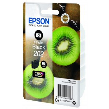 Epson 202 202 Foto negro C13T02F14010