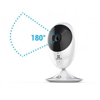 EZVIZ Mini O 180, Cámara de seguridad IP, Interior, Cubo, Blanco, Ceiling Wall Desk, 1920 x 1080 Pix CS-CV206(A0-1B2W2FR)