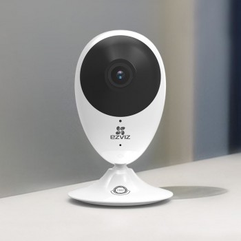 EZVIZ Mini O 180, Cámara de seguridad IP, Interior, Cubo, Blanco, Ceiling Wall Desk, 1920 x 1080 Pix CS-CV206(A0-1B2W2FR)