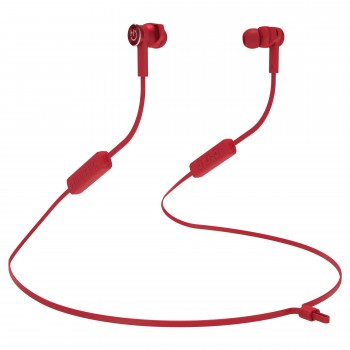 Hiditec AKEN auriculares para móvil Binaural Dentro de oído, Banda para cuello Rojo INT010000